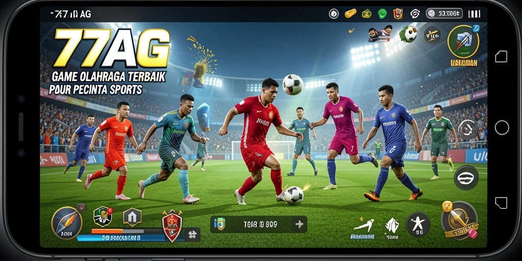 Tampilan menarik dari gameplay <strong>77AG</strong> yang penuh aksi olahraga.