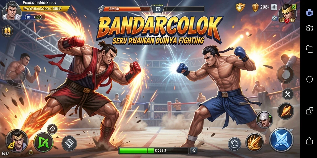 Tampilan menarik dari gameplay BANDARCOLOK yang intens.