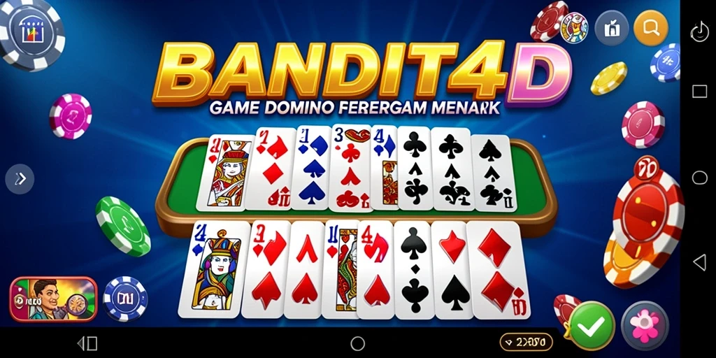 Tampilan gameplay BANDIT4D yang menarik dengan interaksi antarpemain.