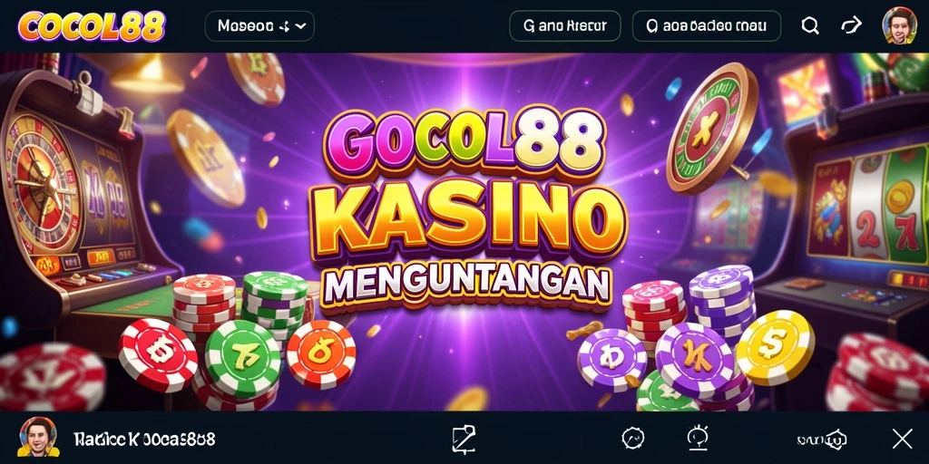 Tampilan gameplay COCOL88 yang penuh aksi dan keseruan.