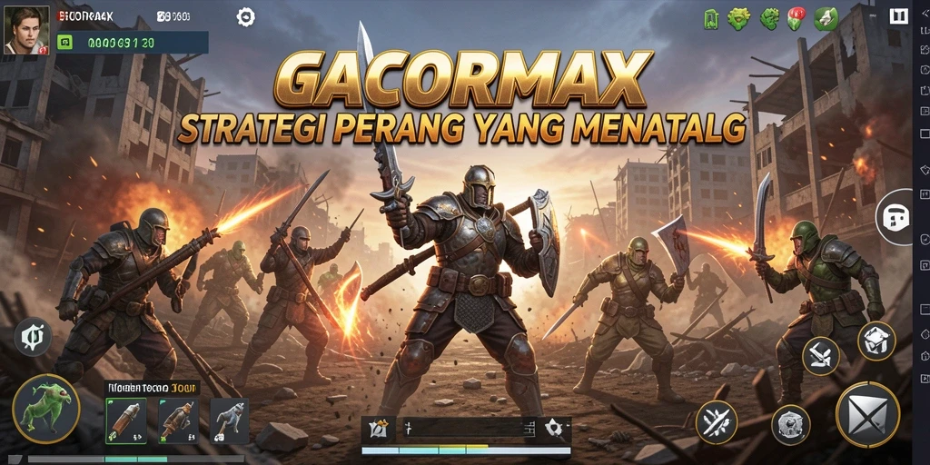 Tampilan gameplay GACORMAX yang penuh strategi dan aksi.