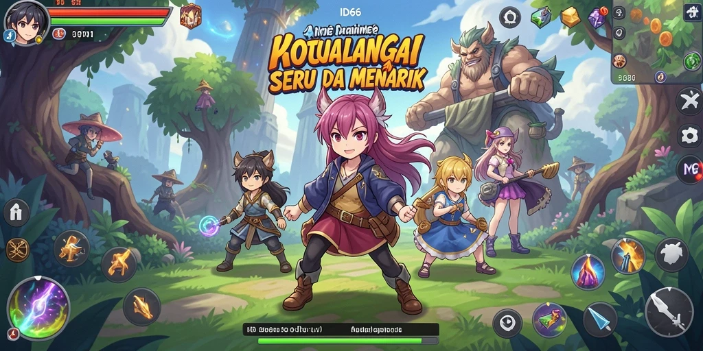 Gameplay seru dan grafis menawan di ID66.