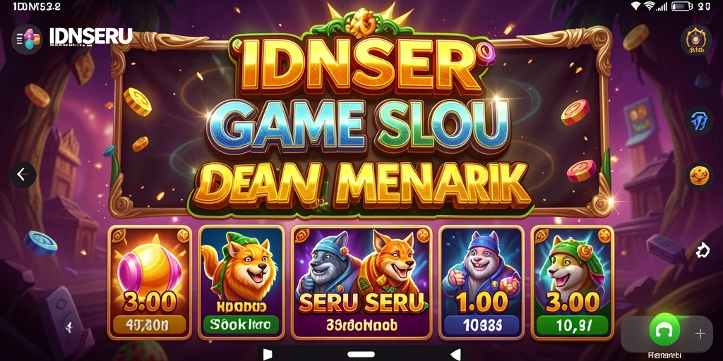 Tampilan gameplay seru dari IDNSERU saat Anda bermain slot.