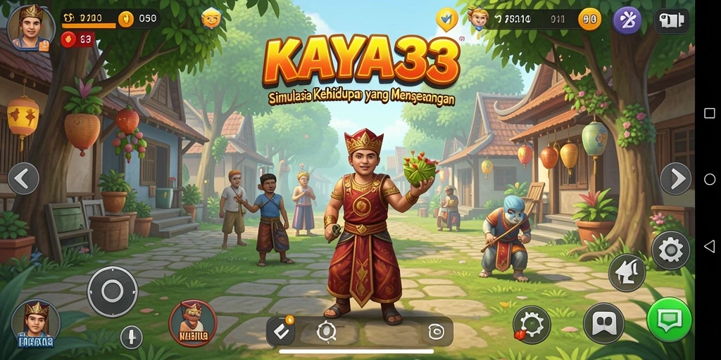 Tampilan gameplay <strong>KAYA33</strong> yang memukau dan penuh warna.