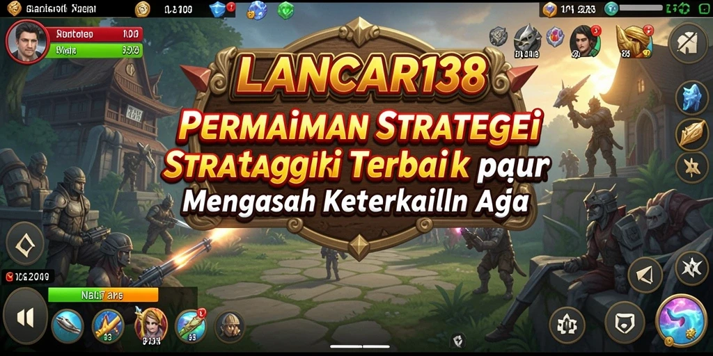 Gameplay menarik LANCAR138 dengan strategi mendalam.