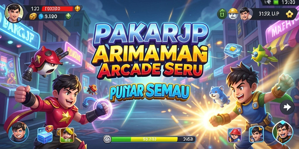 Tampilan gameplay seru dari PAKARJP yang menantang.