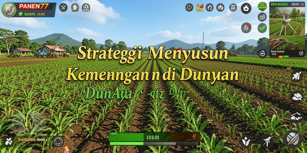 Tampilan gameplay yang seru dan strategis dari PANEN77.