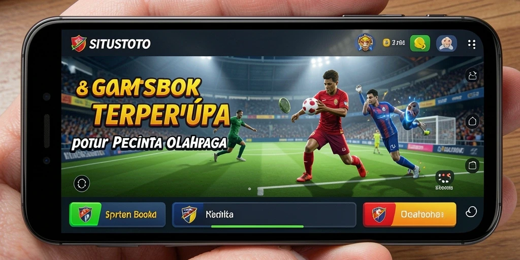 Tampilan menarik dari game Sportsbook SITUSTOTO dalam aksi taruhan.