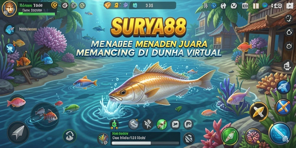 Tangkapan besar dalam gameplay SURYA88 yang menegangkan.