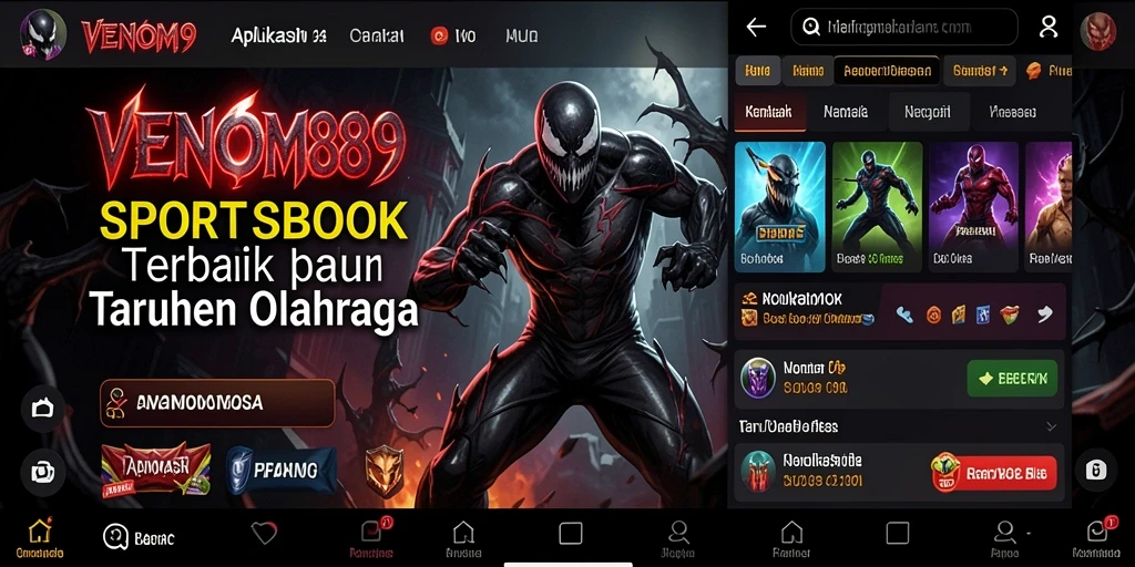 Tangkapan layar gameplay menunjukkan pengalaman taruhan Sportsbook yang menarik.